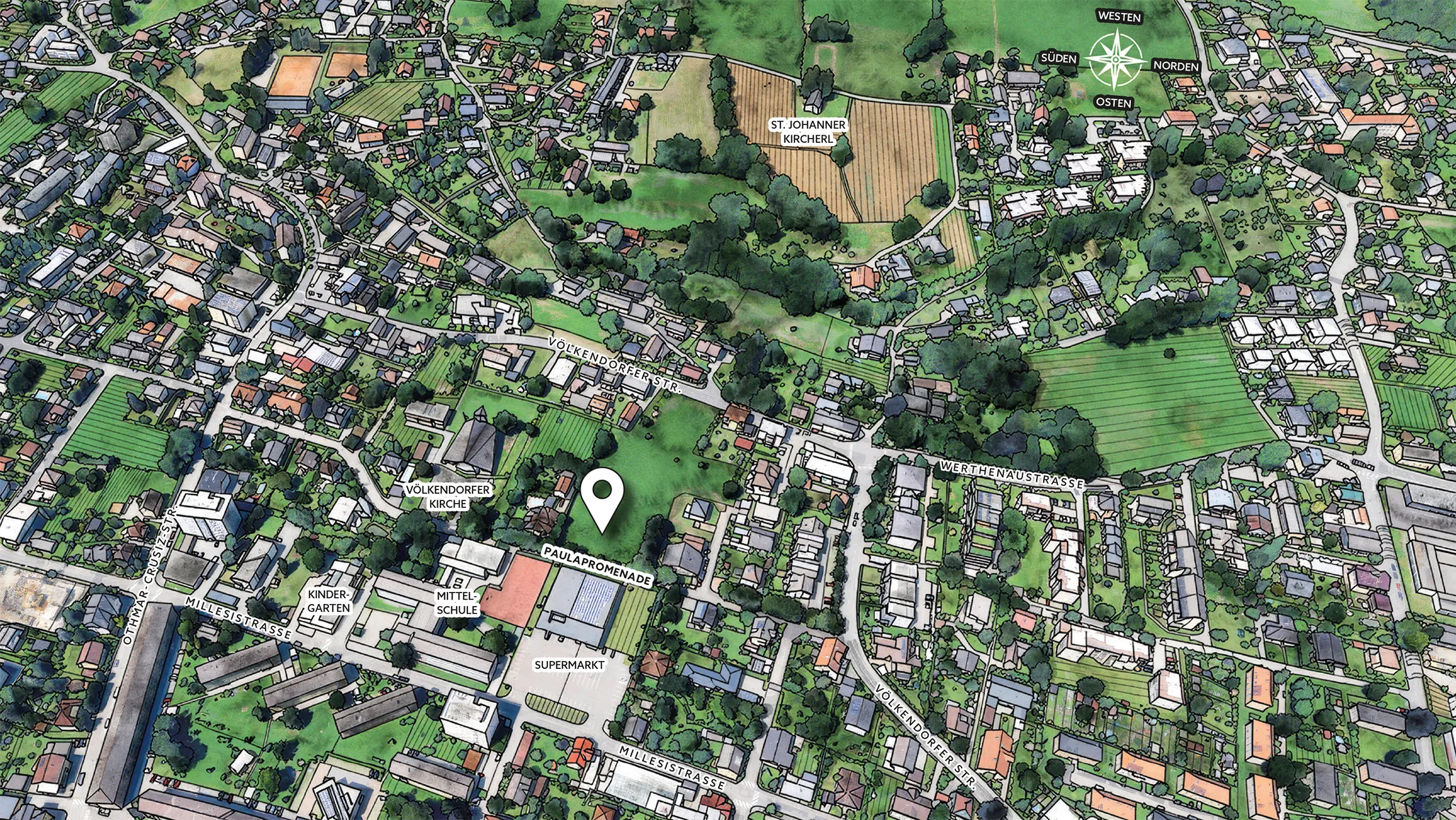 LebensWert Wohnen in Völkendorf: Lage LebensWert Wohnen in Völkendorf: Lage